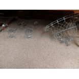 wire garden ornaments