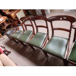 5 Vict. Mahog. Dining chairs
