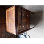 Italian inlaid cupboard