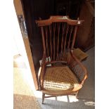 Windsor style armchair