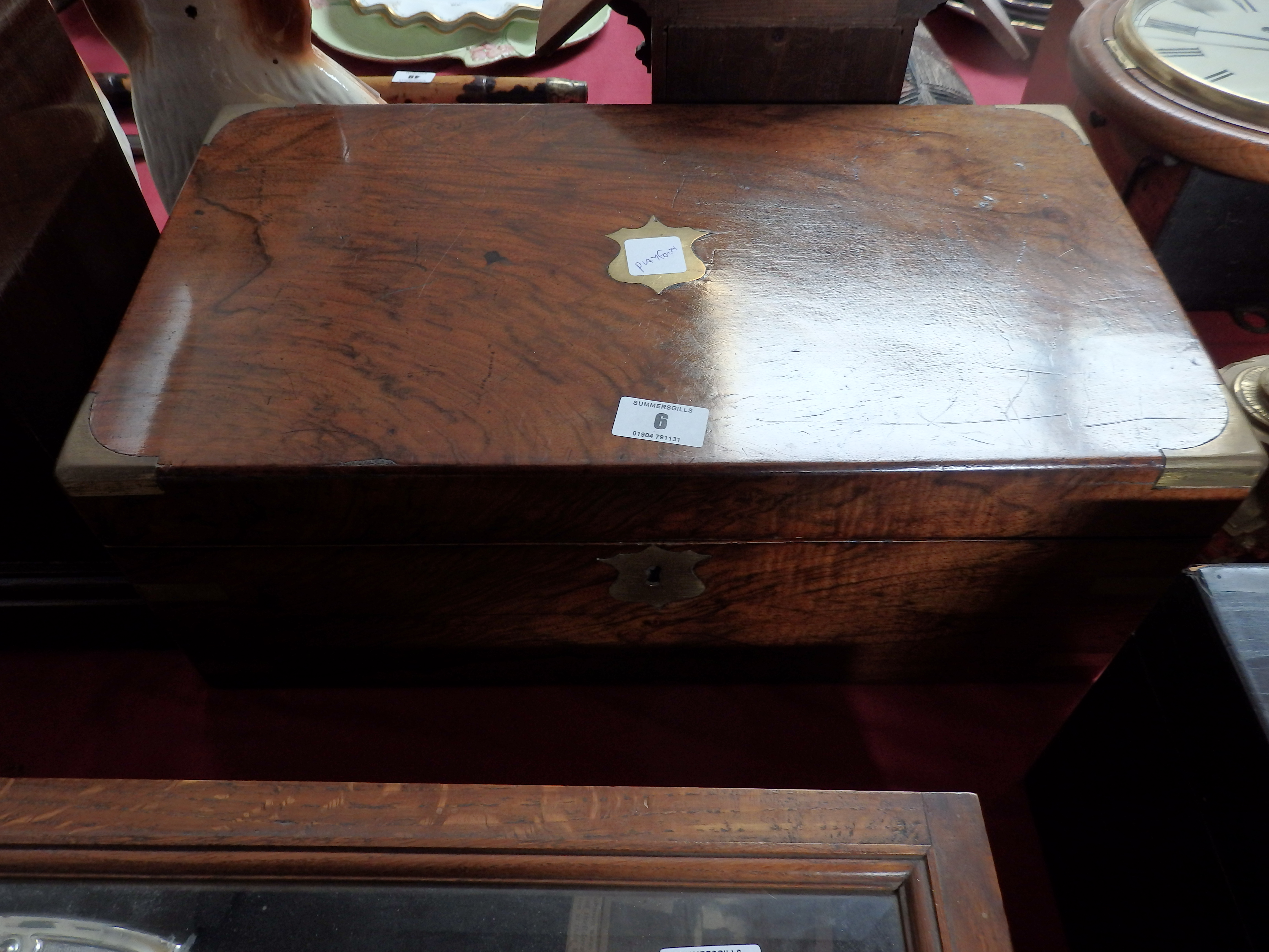 Walnut Writing box