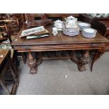 Continental dining table