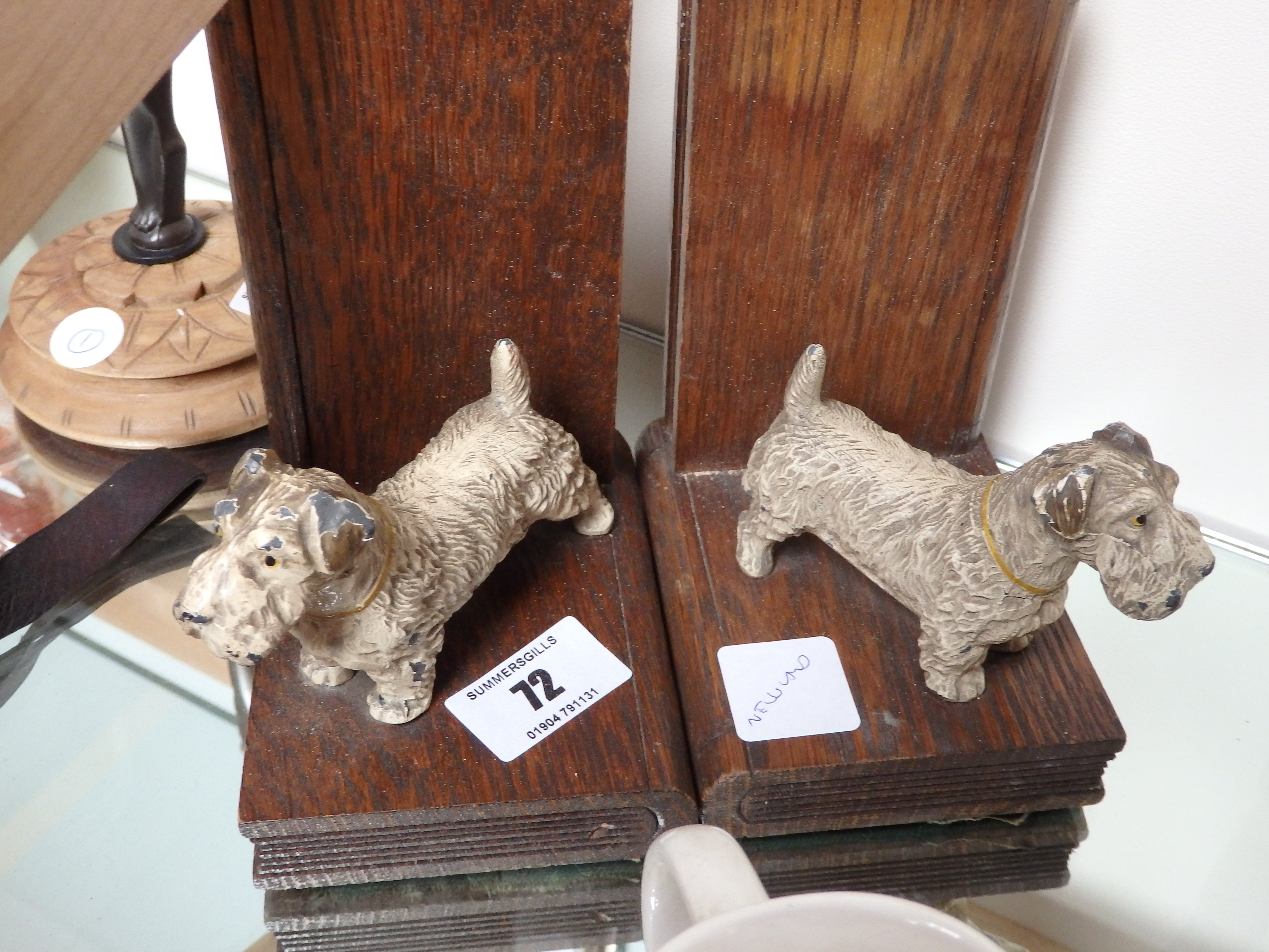 Pair of book ends
