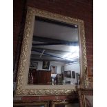 Large gilt mirror