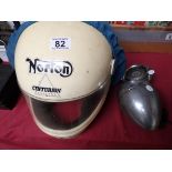 Norton helmet and light