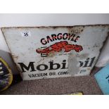Gargoyle Mobil oil sign