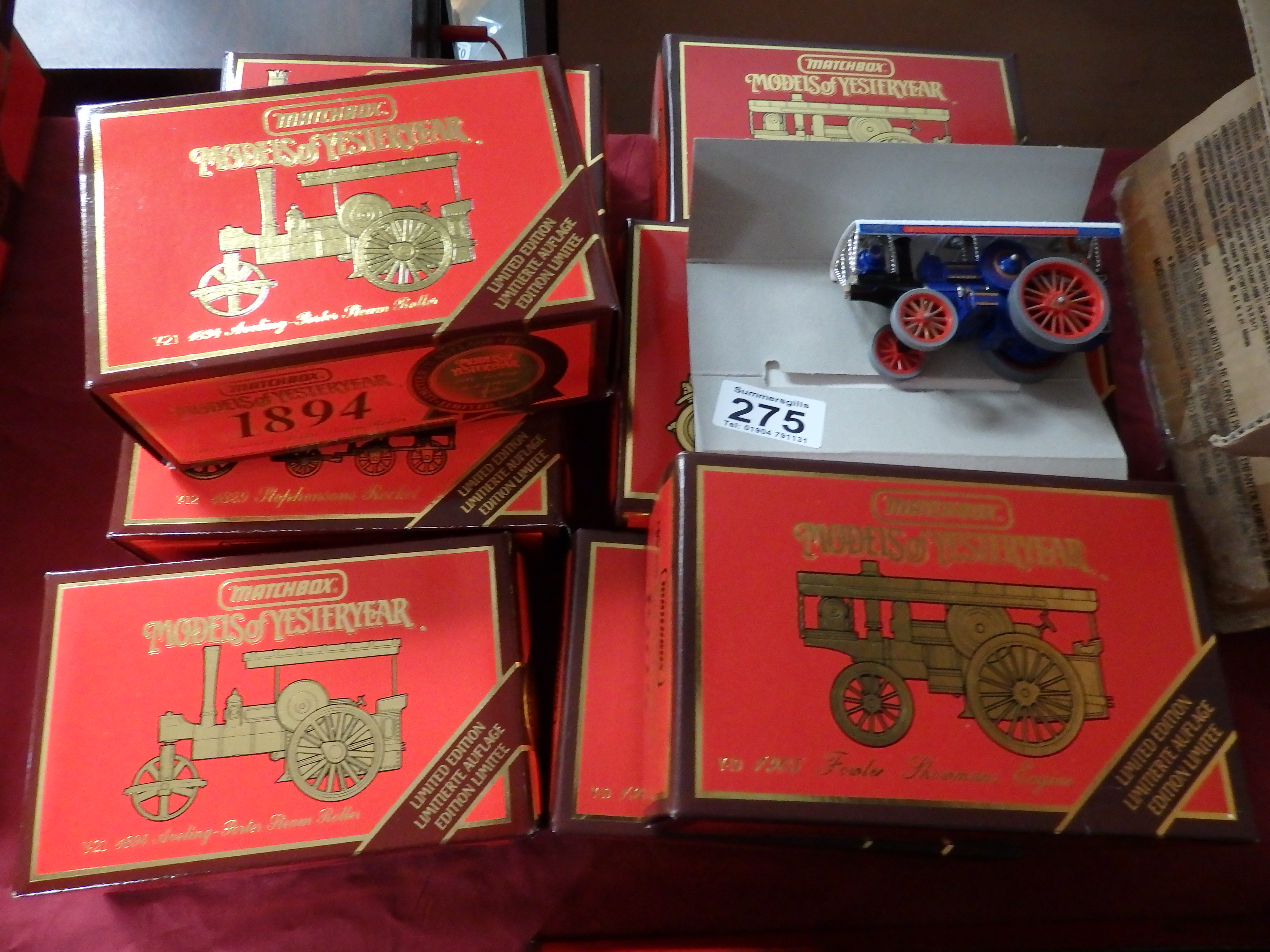 Matchbox steam engines