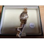 gold ladies rolex watch