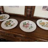 6 Couldron plates