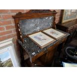 Marble top washstand