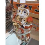 Crown Derby monkey figure