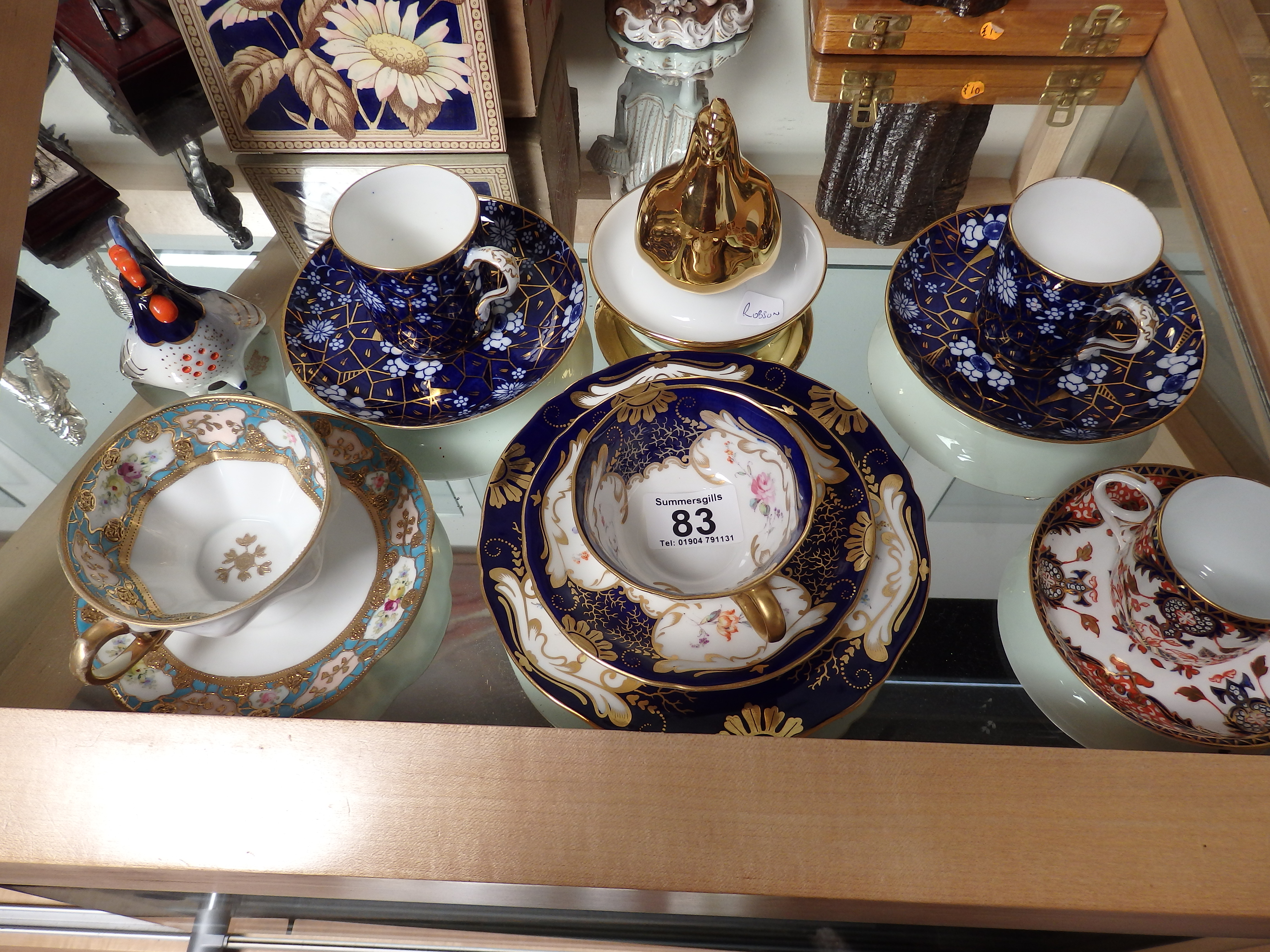 Collection of cups, saucers etc