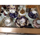 Collection of cups, saucers etc