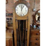 Oak grandaughter clock