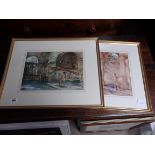 2 x Russell Flint prints