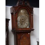 Mahogany longcase clock