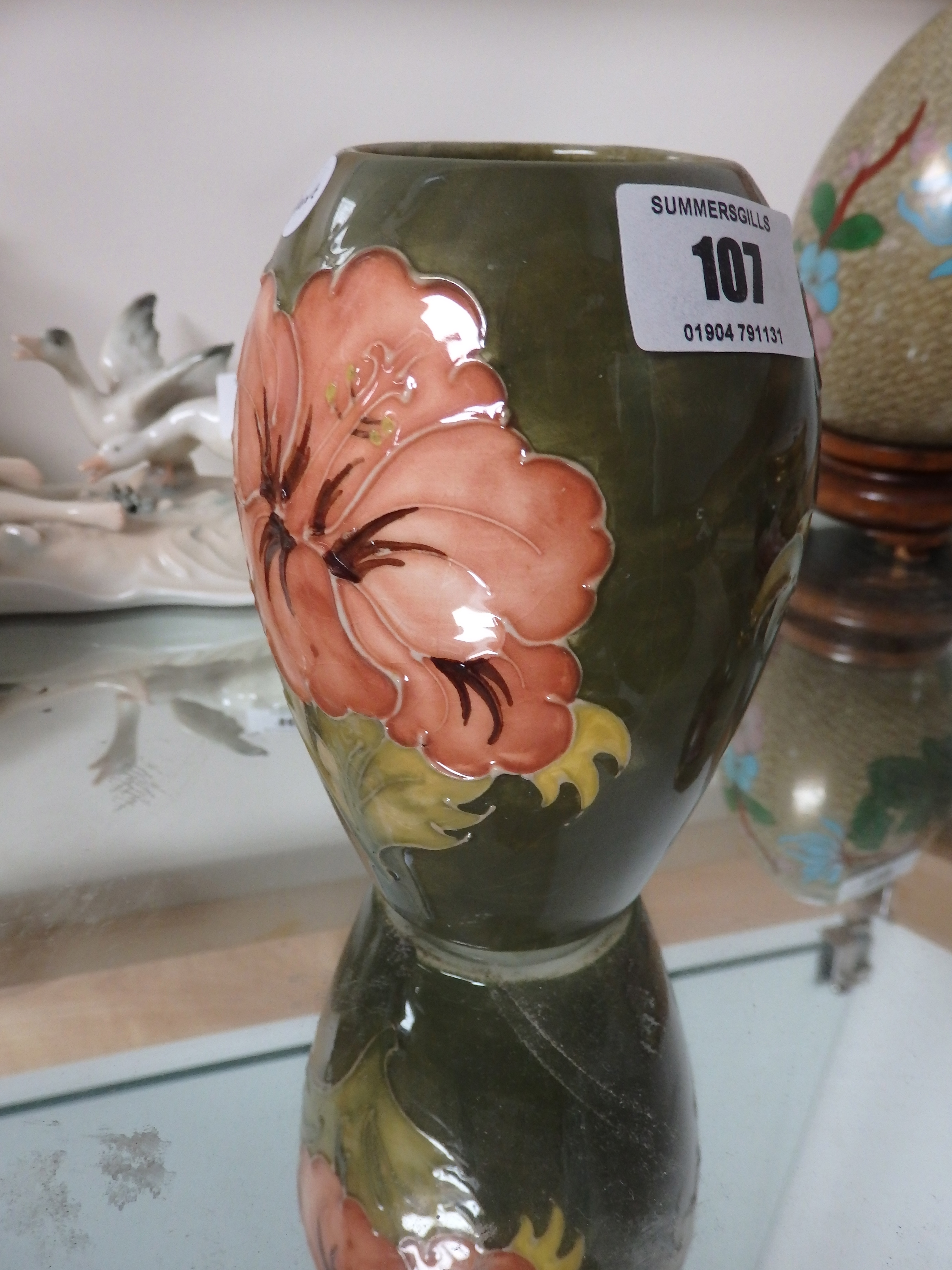 5.5" Moorcroft vase