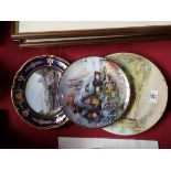 Worcester, Doulton and Spode plates