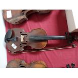 Child's violin and bow