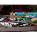 Scalextric sets (GP33 and Le Mans 24)