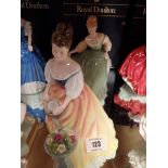 2 Doulton figures