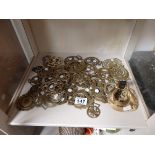Collection of horse brasses