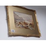 3 x Victorian watercolour pictures
