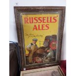 "Russels Ales" pub sign