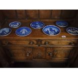 7 Royal Copenhagen plates