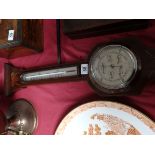 Inlaid barometer