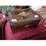 Inlaid Mahogany sewing box