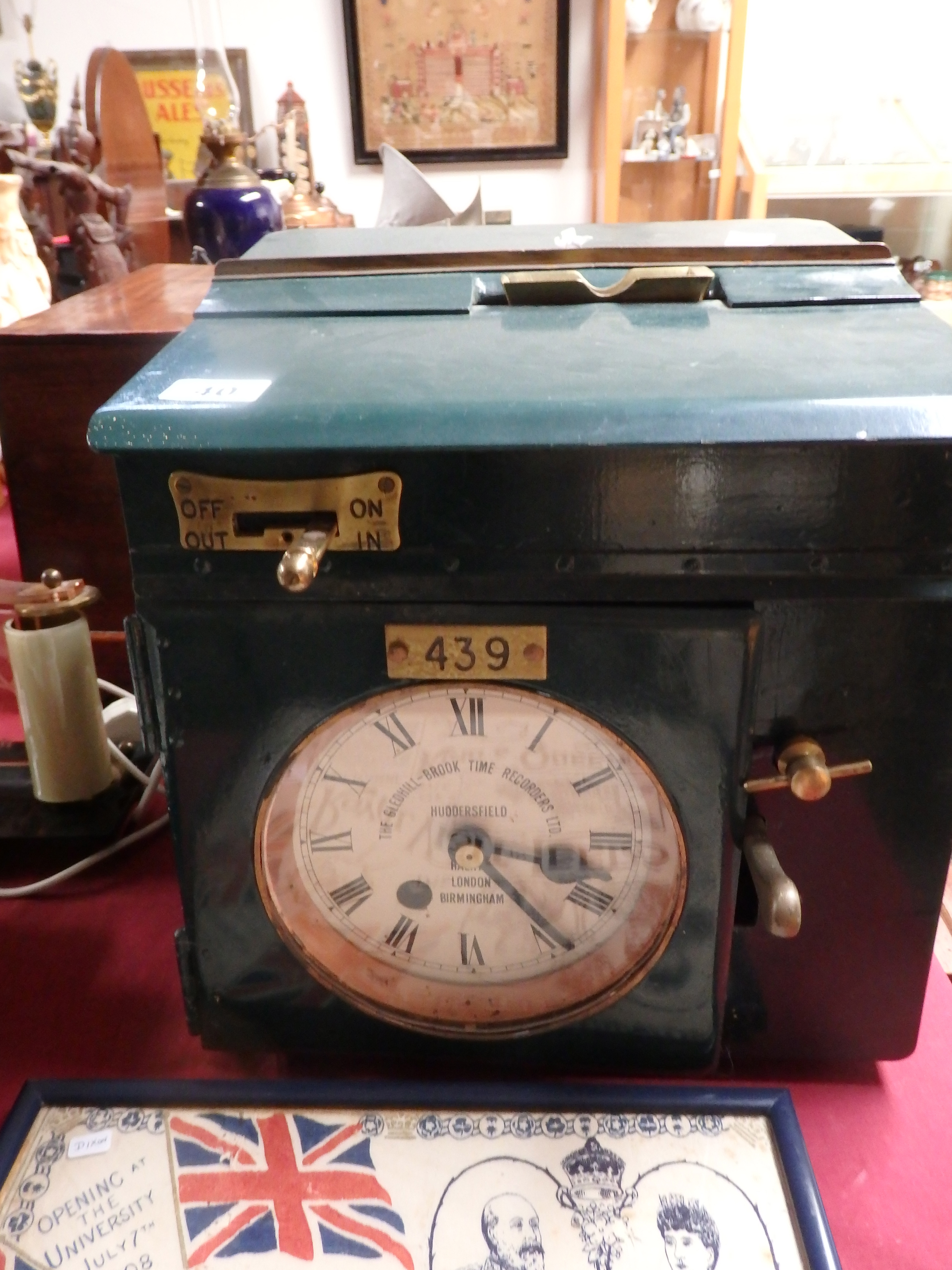 The Gledhill brook time clock