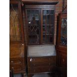 Edwardian bookcase/bureau