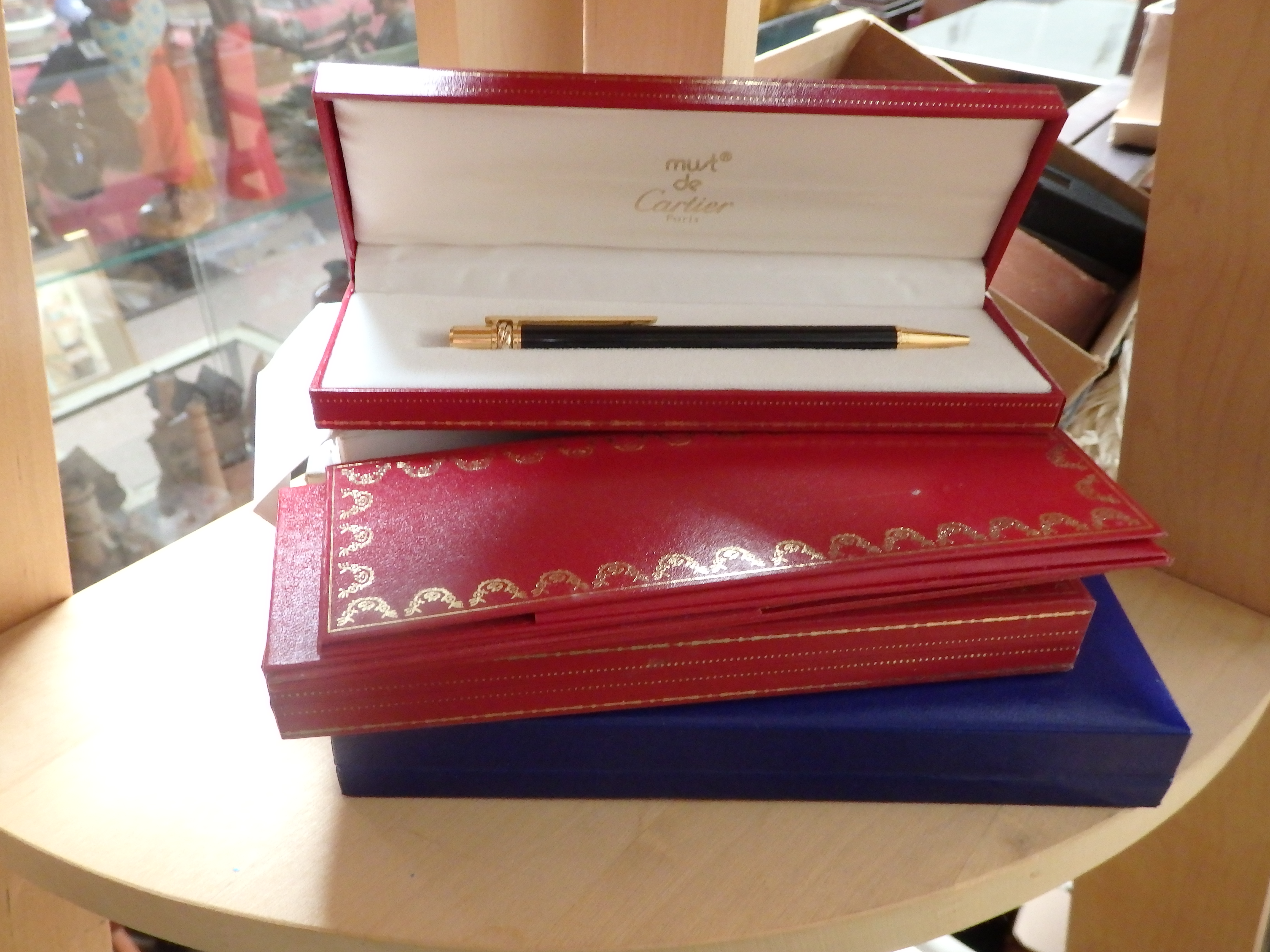 Cartier pens x 4