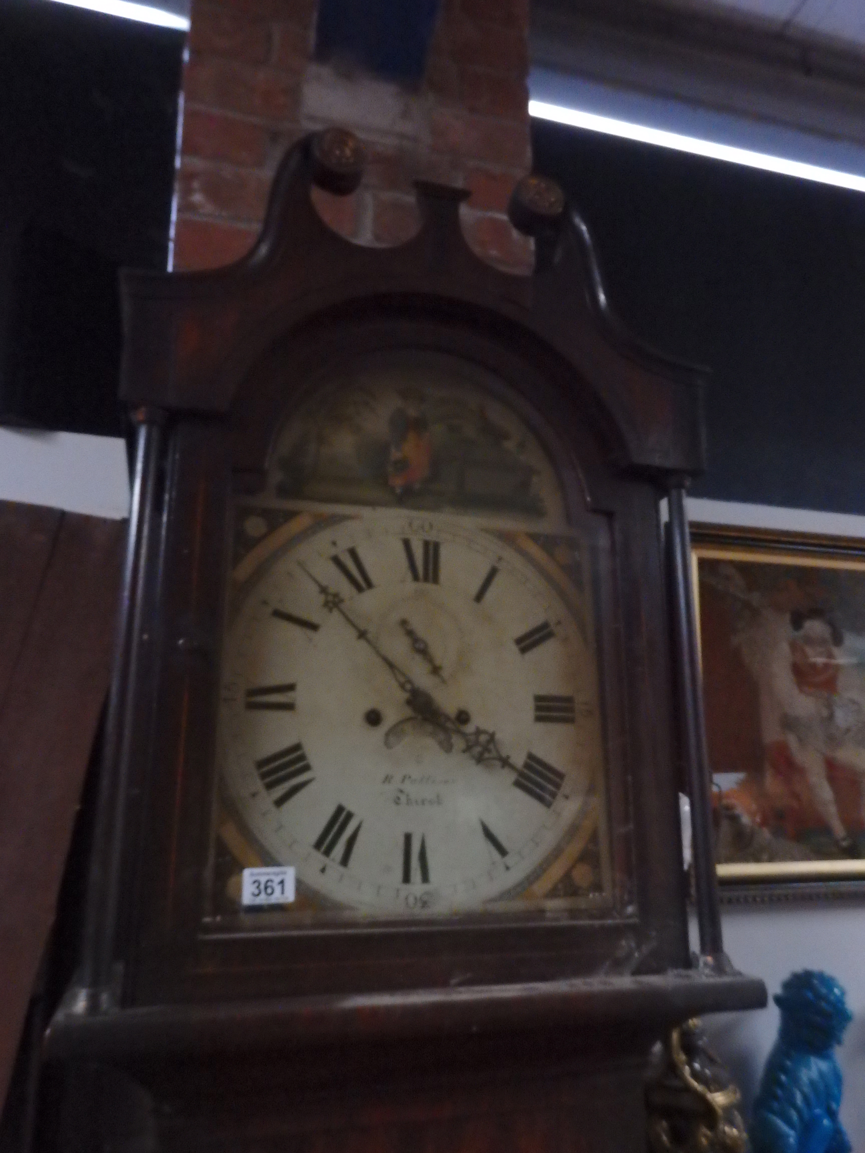 8 day Grandfather clock "Pallister Thirsk"