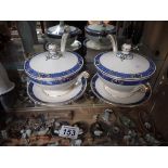 Pair of Royal Worcester tureens