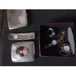 silver cig holders etc