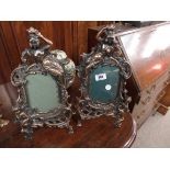 pair of ornate picture frames