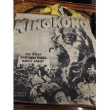 king kong 1942 cinema poster