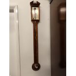 mahogany stick barometer