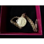 gold ladies watch