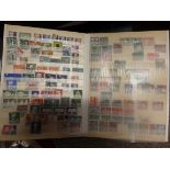 collection of stamps and albums