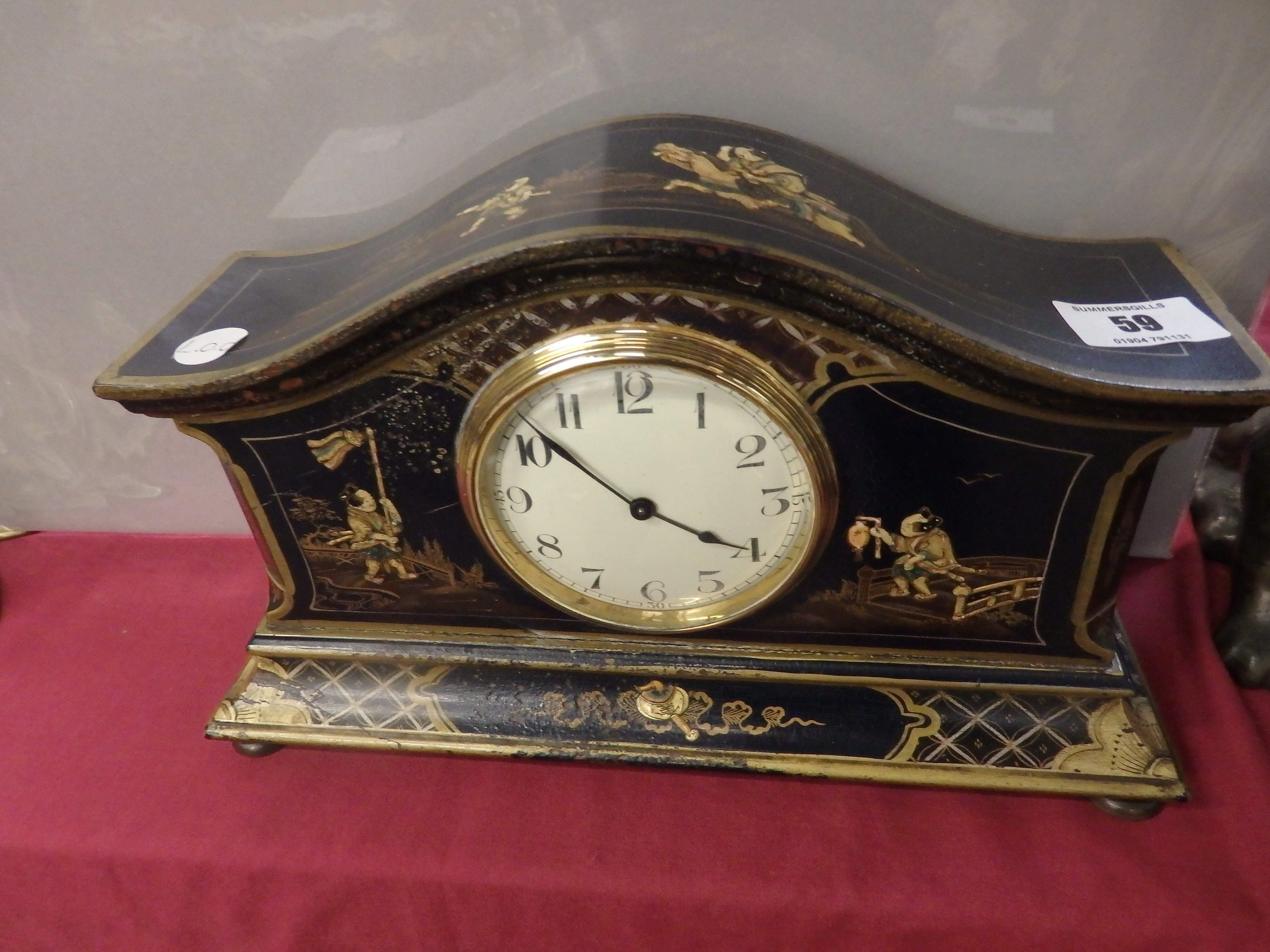 oriental mantle clock