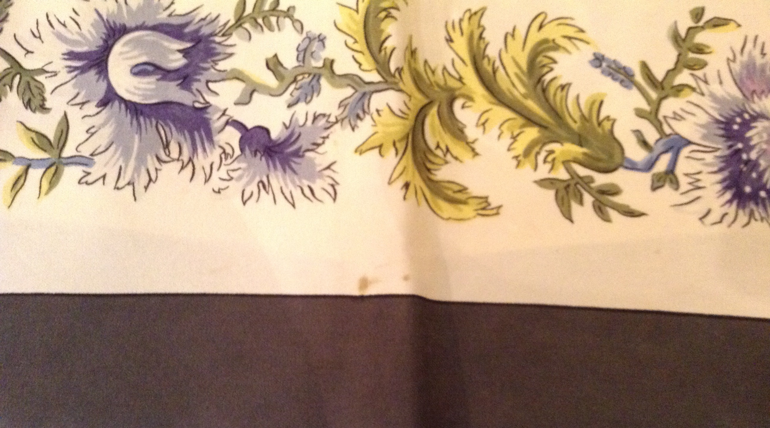 HERMÈS, PARIS A 20th Century silk 'Les Jardinières Du Roy' scarf, decorated with a central floral - Image 2 of 2