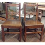 A 19TH CENTURY MAHOGANY SIDEBOARD With a brass galleried back and two knife boxes, over three