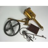 19th Century Brass Clockwork Roasting Jack (complete).