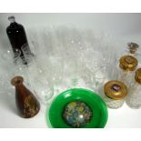 38 pieces of assorted Glassware and Glasses.