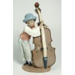 Lladro Jazz Band Double Bass Player.