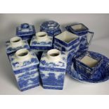 10 pieces of Rington’s and other Blue and White Ware.