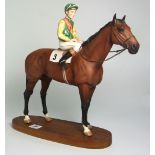 Beswick Nijinsky – Lester Piggott Up. Connoisseur Series (2352).